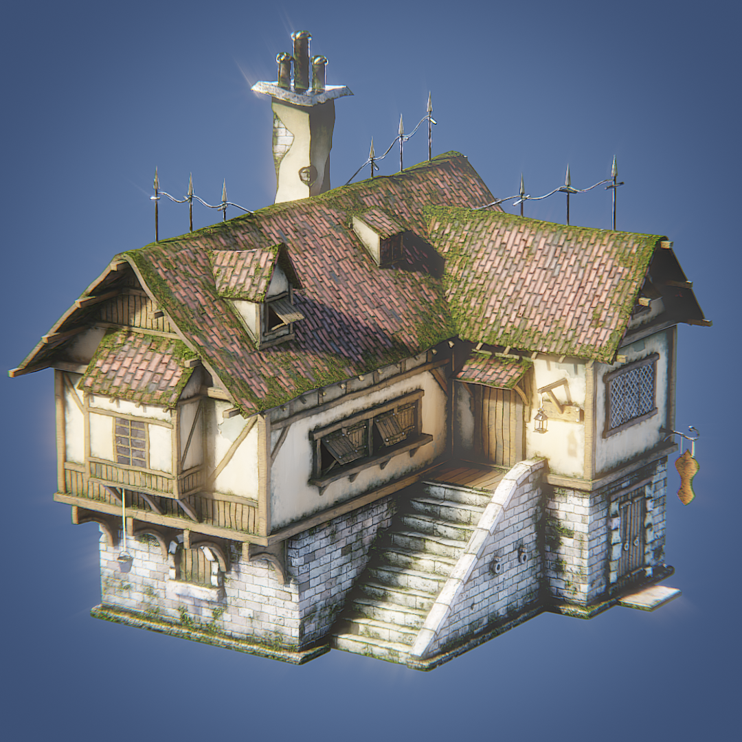 Medieval House 003 preview image 1